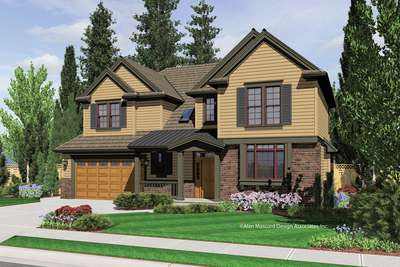 House Plan 22154A Montgomery