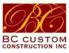 B.C. Custom Construction Logo image