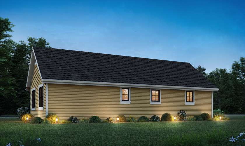 Mascord House Plan 11102A: The Montauk