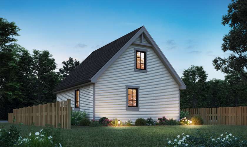 Mascord House Plan 11103: The Willow Haven