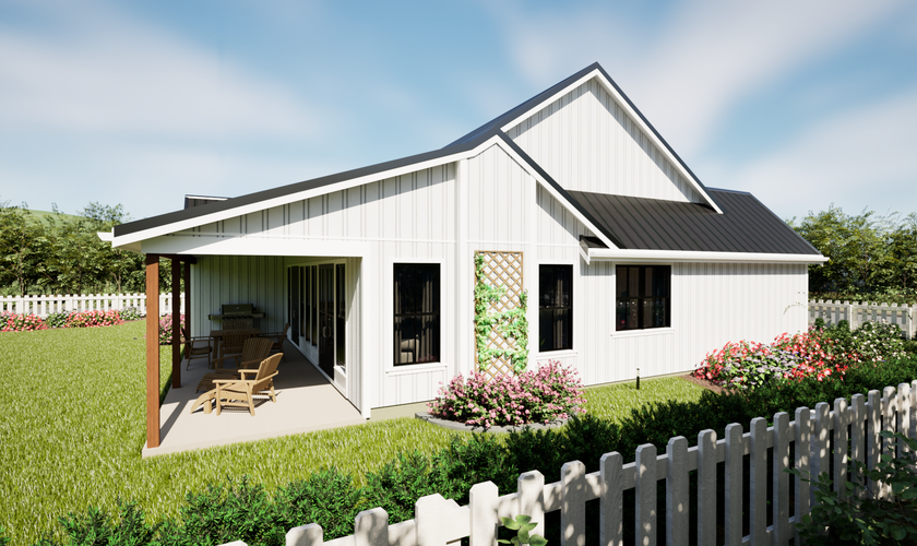 Mascord House Plan 11108: The Brambleberry