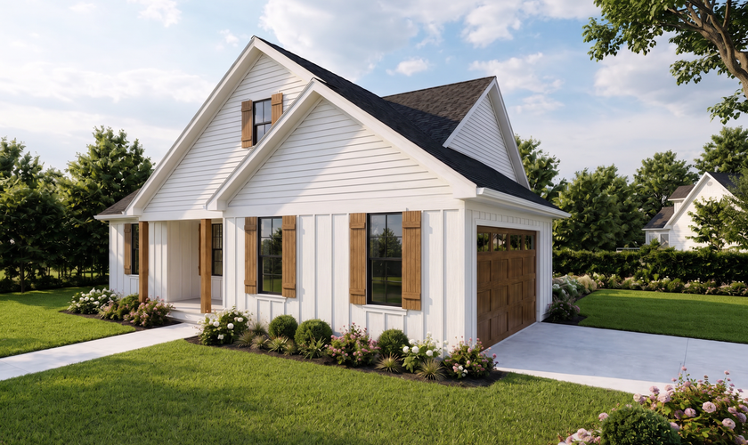 Mascord House Plan 11117: The Cedarfield