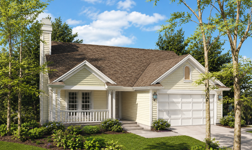 Mascord House Plan 1111A: The Woodbine