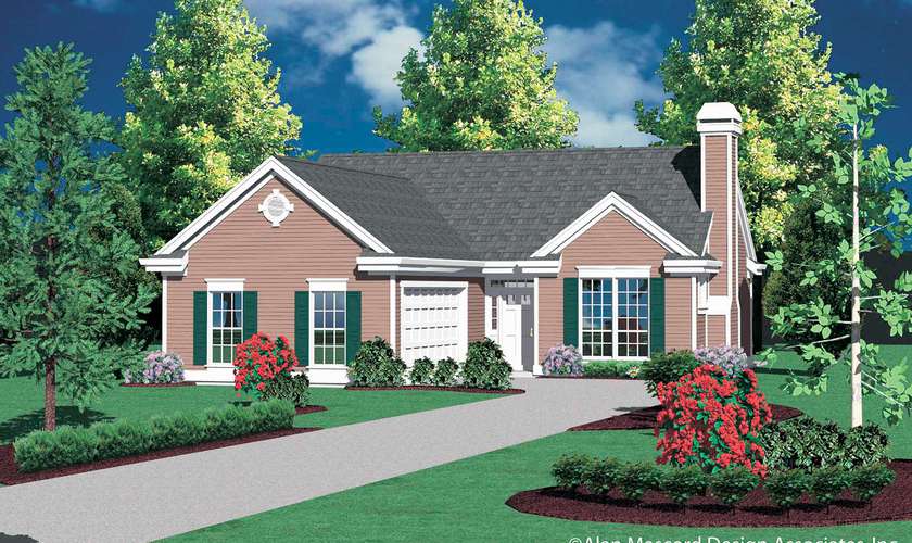 Mascord House Plan B1111AD: The Wyndley