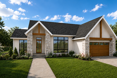 House Plan 11120 Juniper Courtyard
