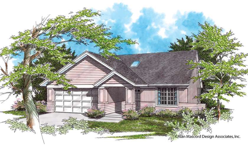 Mascord House Plan 1132A: The Rheingold