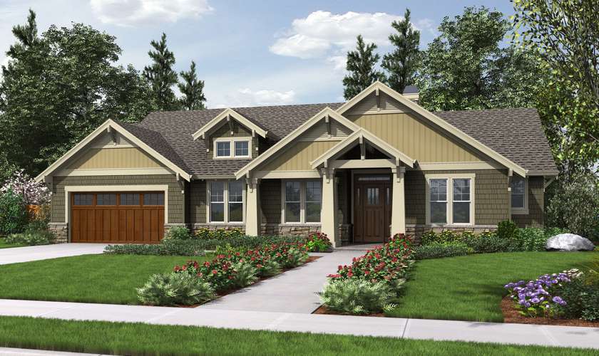 Mascord House Plan B1144EB: The 