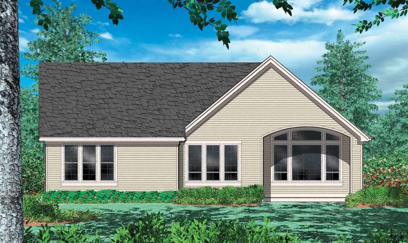 Mascord House Plan B1146: The Godfrey