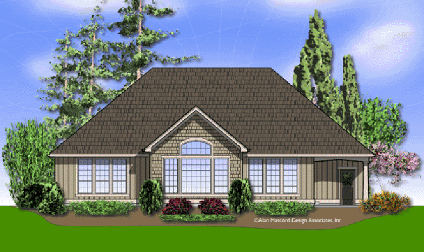 Mascord House Plan B1149: The Hayword