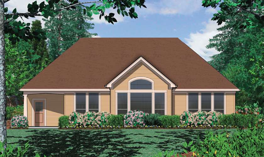 Mascord House Plan B1149B: The Pendleton