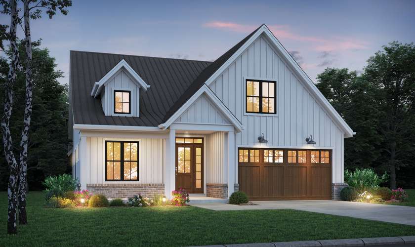 Mascord House Plan 1168H: The Iveson