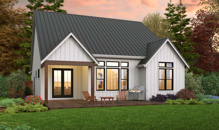Mascord House Plan B1168D: The 