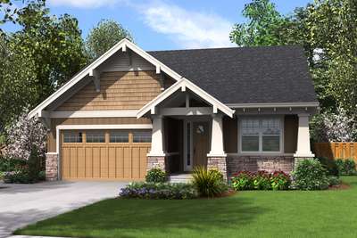 House Plan 1168ES Quail 2 Latte