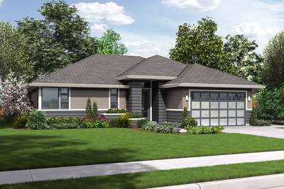 House Plan 1169ES Modern Ranch