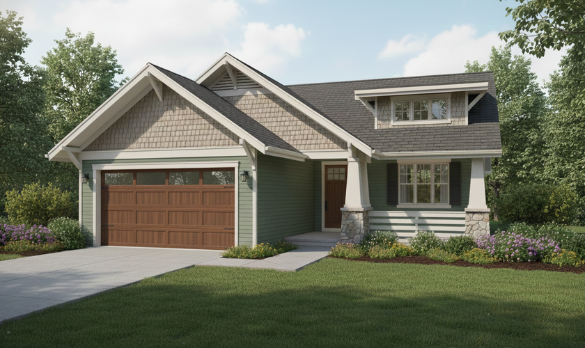 Mascord House Plan 1187E: The WIlliams