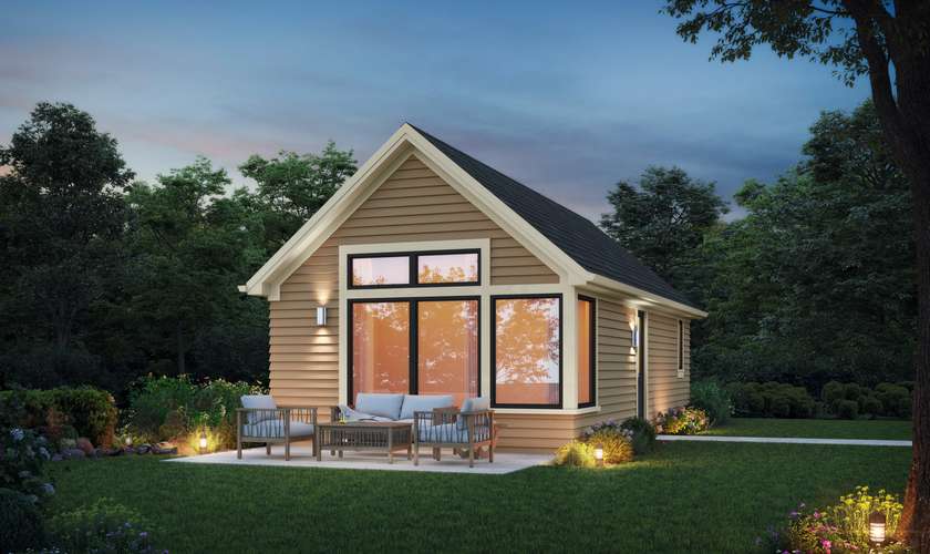 Mascord House Plan 1193: The Tumbleweed Cottage