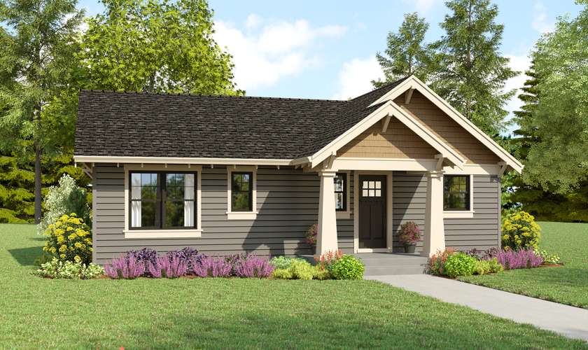 Mascord House Plan 1199: The Morecroft