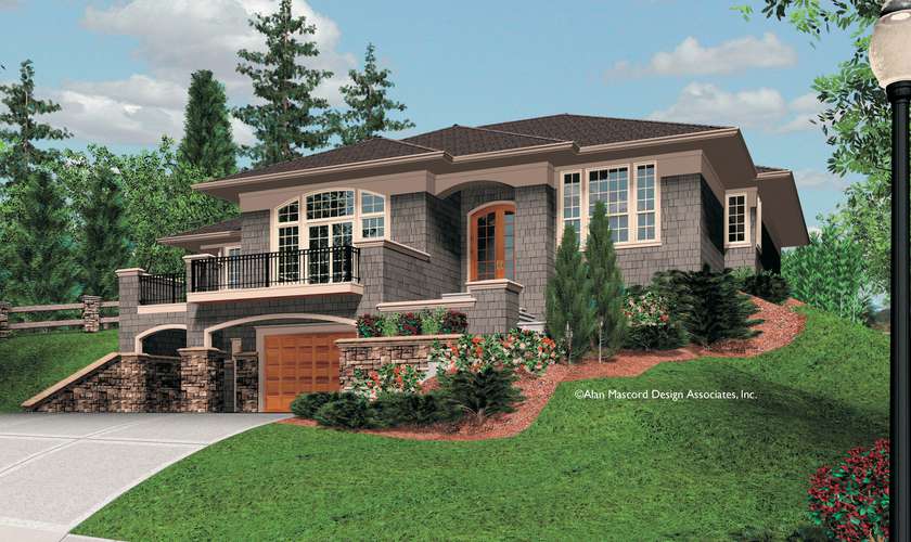 Mascord House Plan 1220: The Parkview