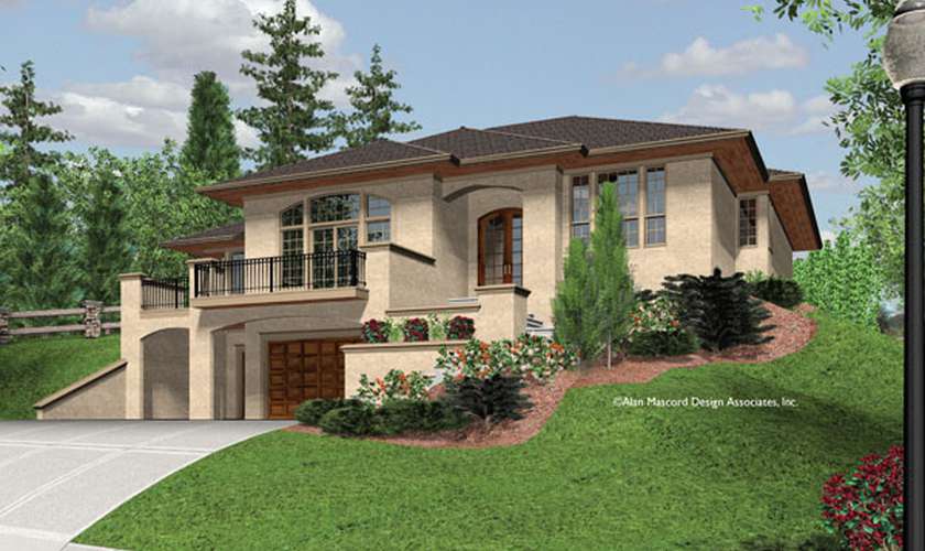 Mascord House Plan 1220: The Parkview