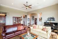 Living Room by Rich Bailey Construction