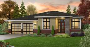house plan style category Modern Prairie