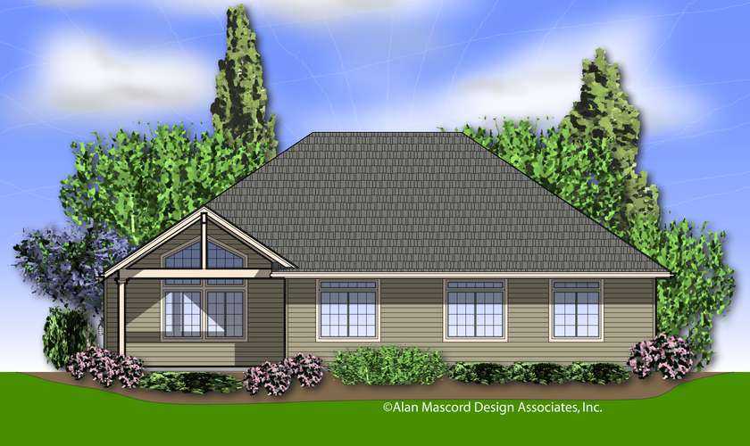 Mascord House Plan 1231FA: The Sutton