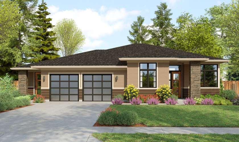 Mascord House Plan 1231RB: The Brayton