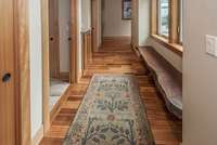 Hallway by Ironwood Homes