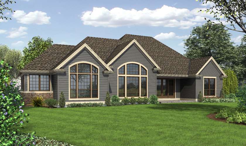 Mascord House Plan 1239: The Bridgeview