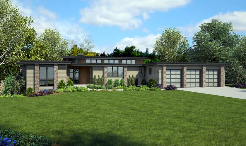 Mascord House Plan 1240A: The Lynville