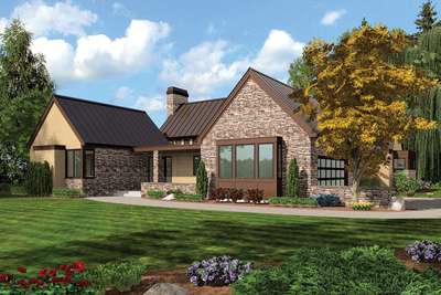 House Plan 1242 Saxon