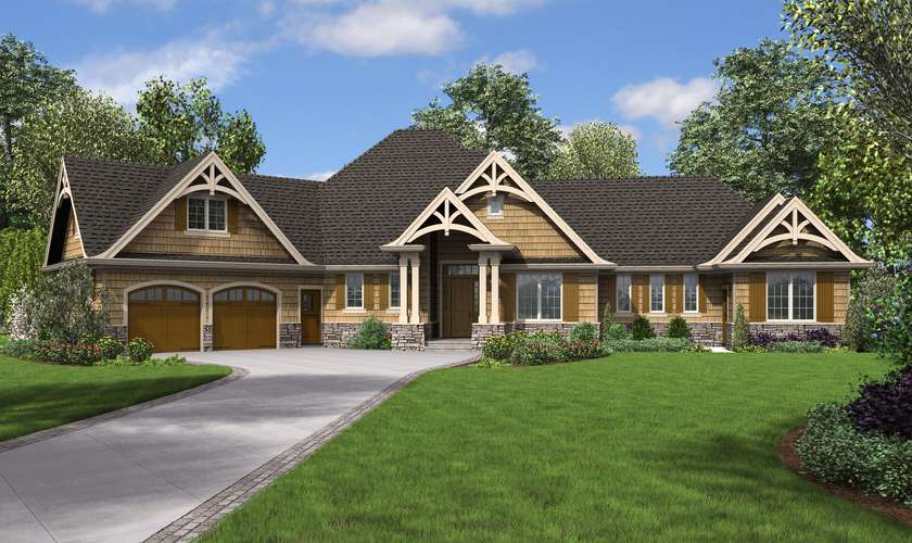 Mascord House Plan B1248A: The 