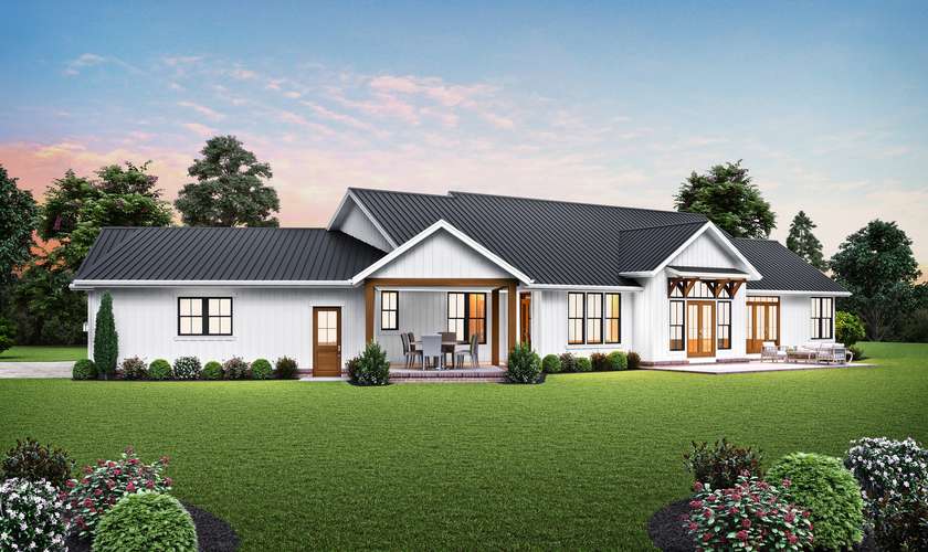 Mascord House Plan 1250C: The Lakeville