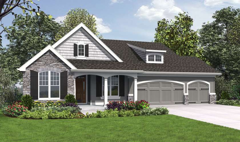 Mascord House Plan 1253: The Alamosa