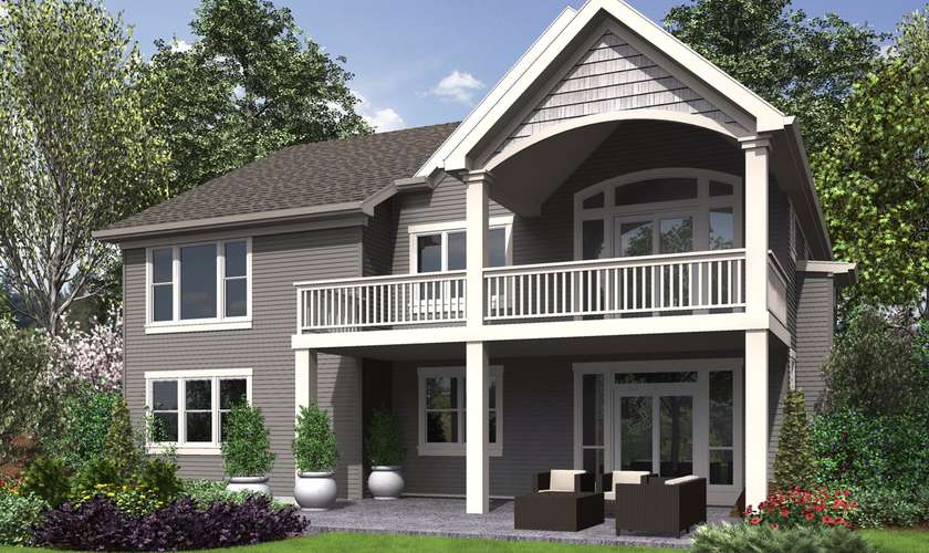 Mascord House Plan 1253: The Alamosa