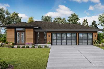 House Plan 1260AA Alameda South West