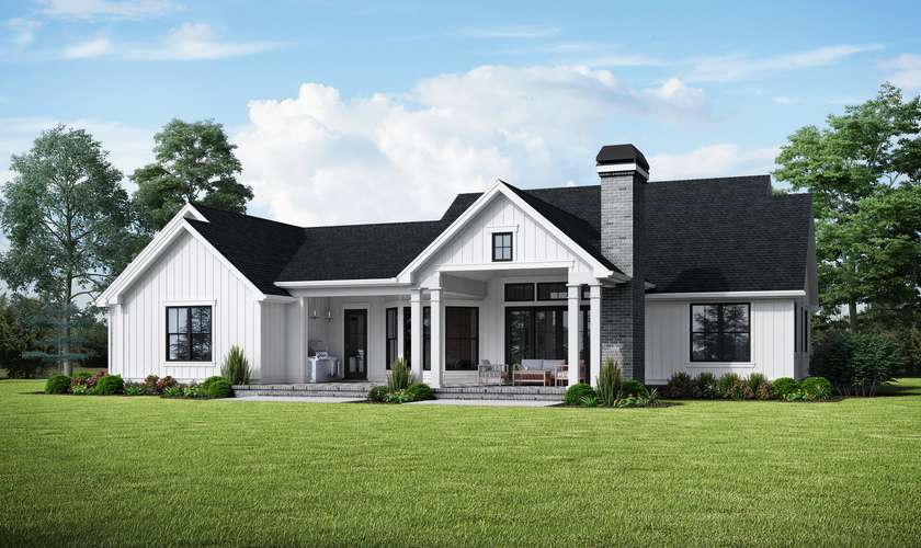 Mascord House Plan 1262: The Birch Wood Farm