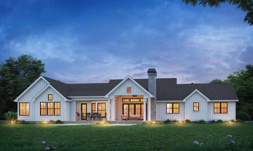 Mascord House Plan 1262B: The Golden Harvest