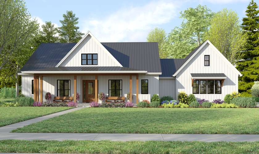 Mascord House Plan B1274A: The 
