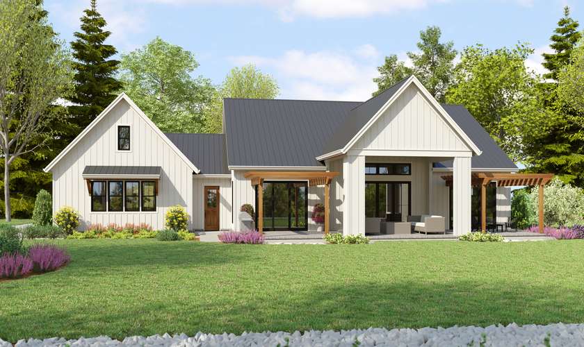 Mascord House Plan B1274A: The 