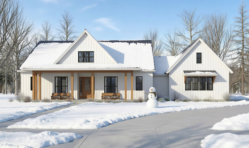 Mascord House Plan 1274A: The Cherry Park