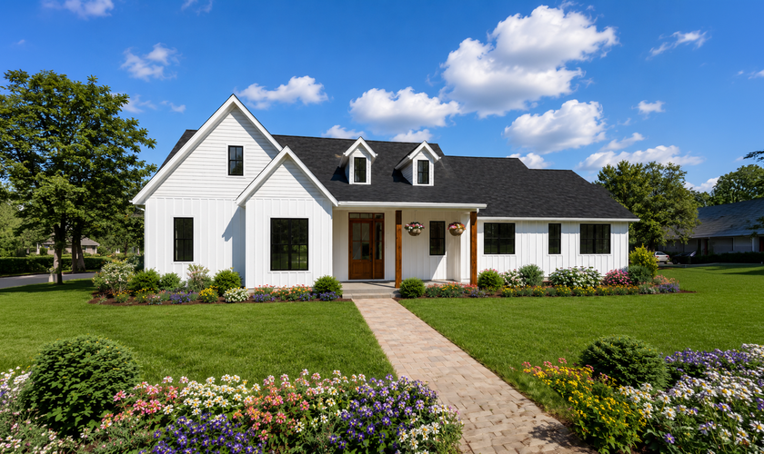Mascord House Plan 1288: The Meadowridge
