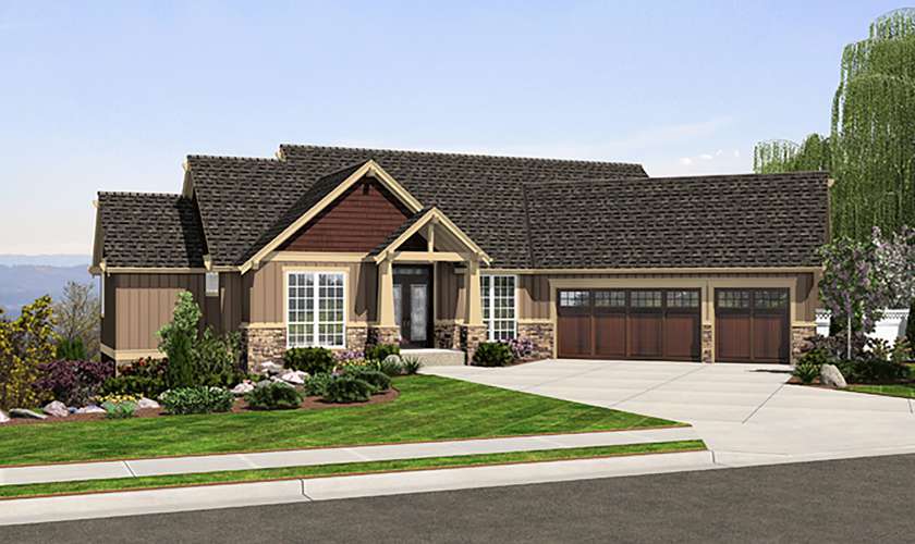 Mascord House Plan 1323: The Paysholme