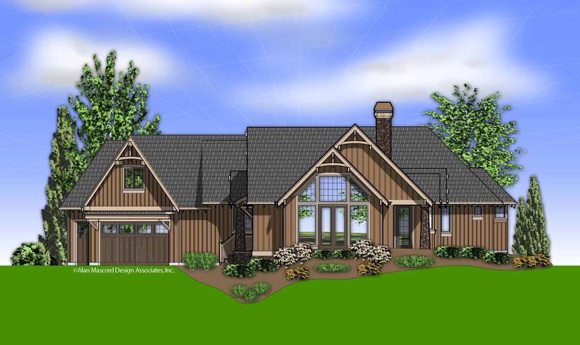 Mascord House Plan 1325: The Amberg