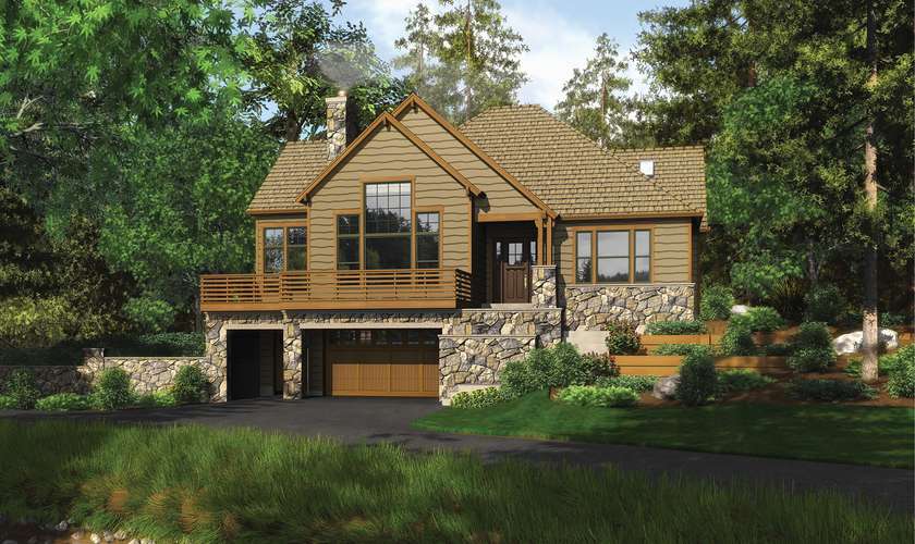 Mascord House Plan 1328: The Gibson