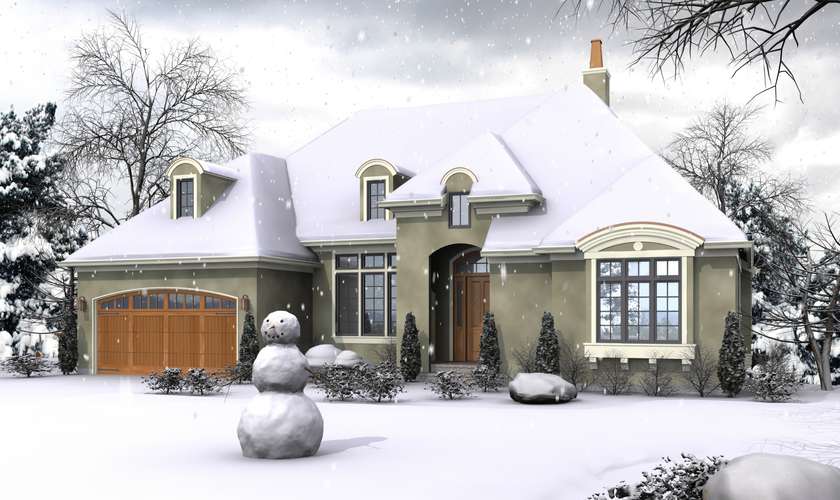 Mascord House Plan 1329A: The Langley