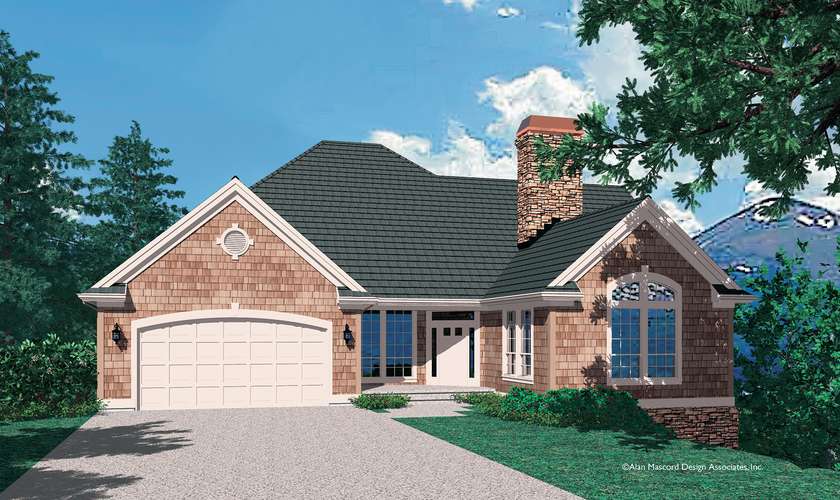 Mascord House Plan 1403: The Bresley