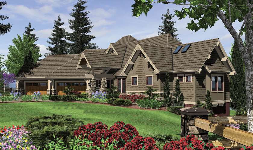 Mascord House Plan 1411: The Tasseler