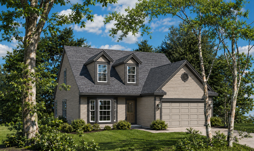 Mascord House Plan 2106: The Hadley