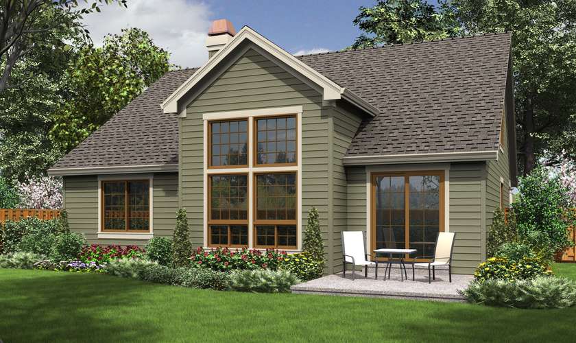 Mascord House Plan 2106C: The Wellborn